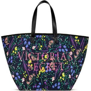 Victoria's Secret Floral Weekender Tote Bag